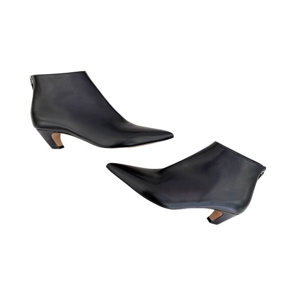 Dior black leather booties size 38 - Picture 1 of 8